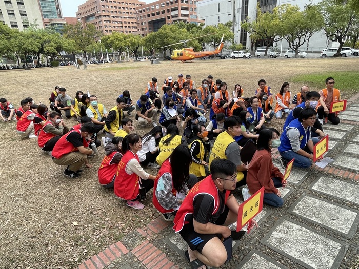 消防自衛編組演練圖片