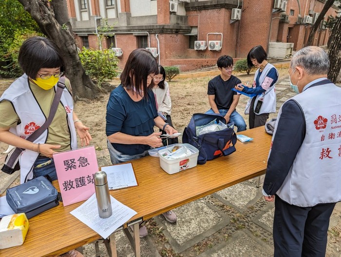 消防自衛編組演練圖片